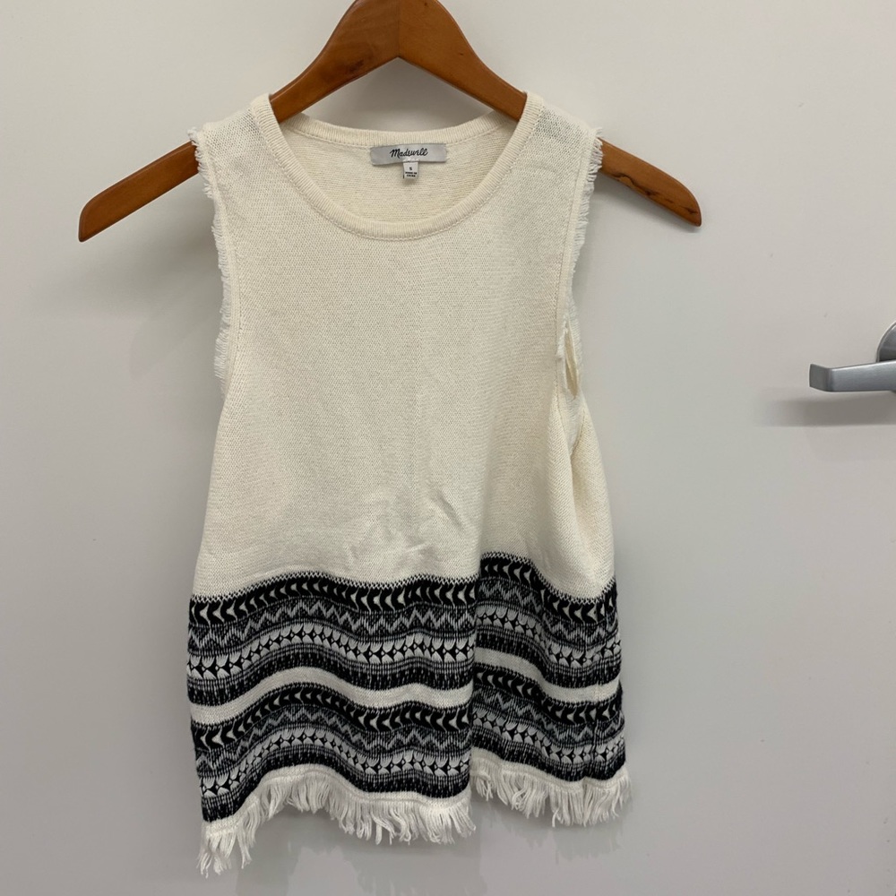 Trendy Morocco sweater top madewell